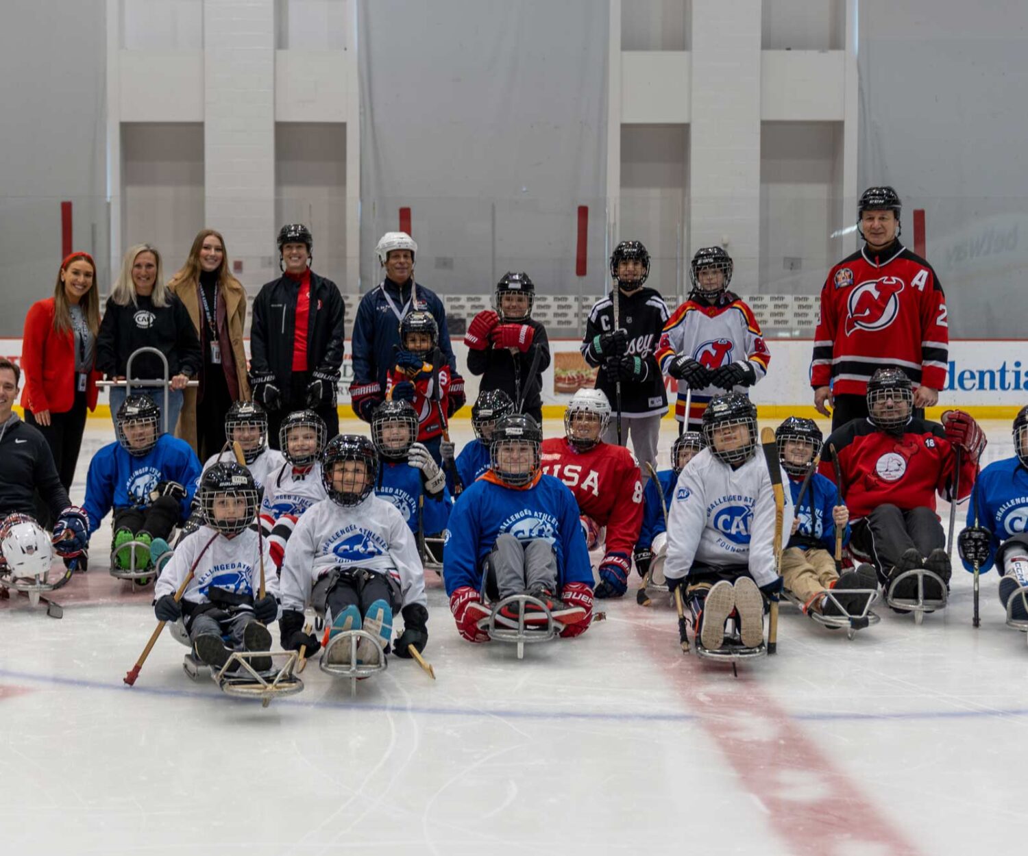 Challenged Athletes Event with the NJ Devils / Photo: Jason Belsky
