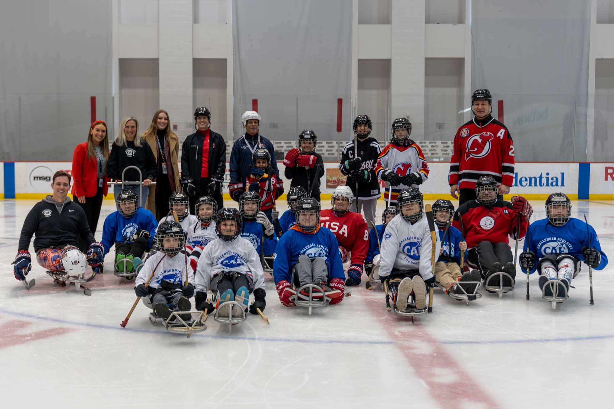 Challenged Athletes Event with the NJ Devils / Photo: Jason Belsky