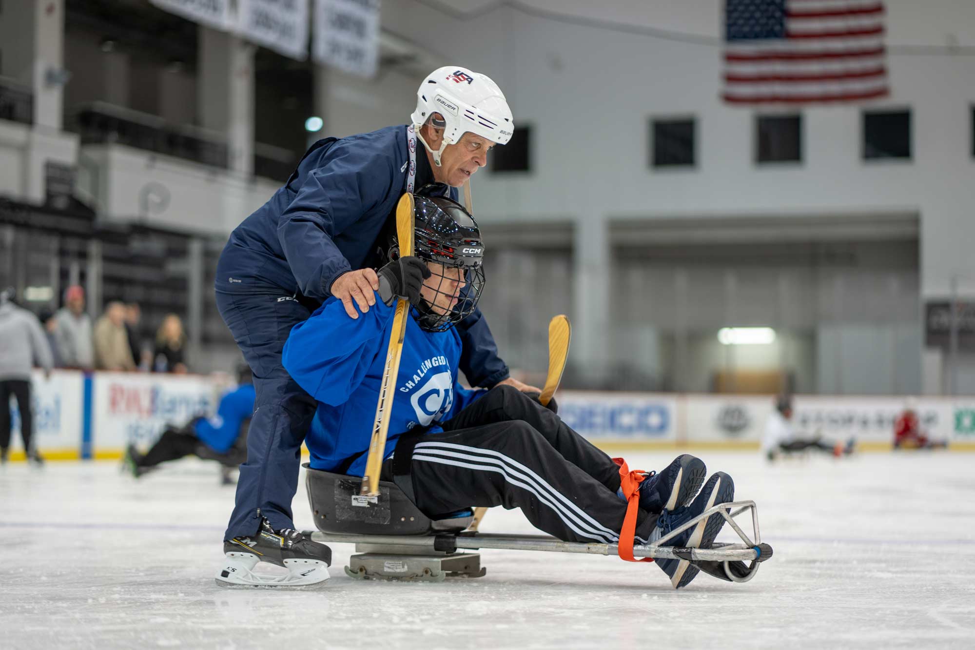 Challenged Athletes Event with the NJ Devils / Photo: Jason Belsky