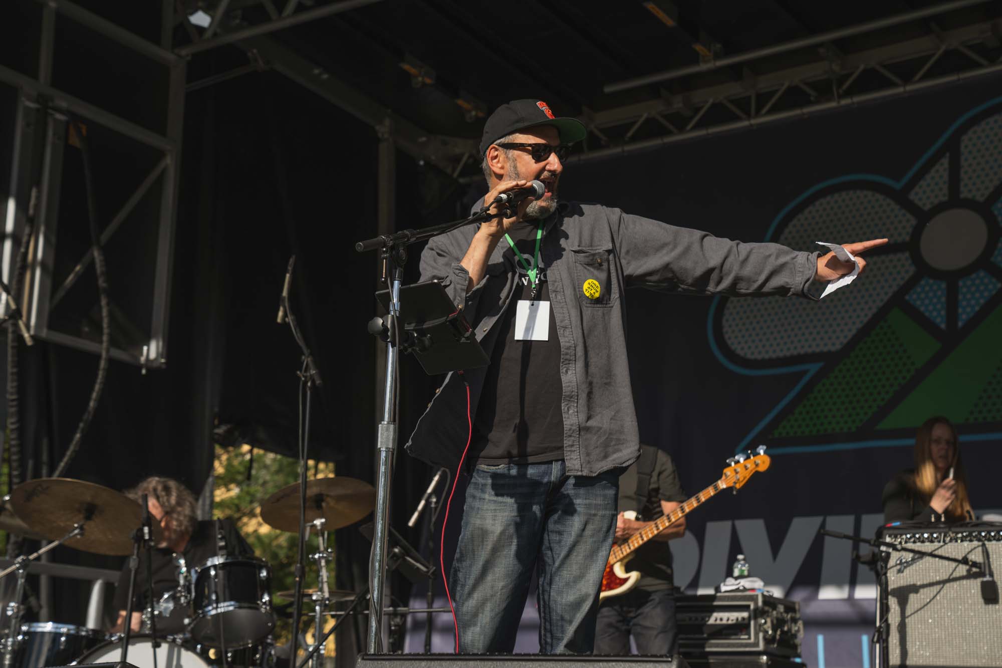 David Manheim, Of The Dopey Podcast On Hosting Duty, Music On The Mountain, The Phoenix - Photo: Jason Belsky