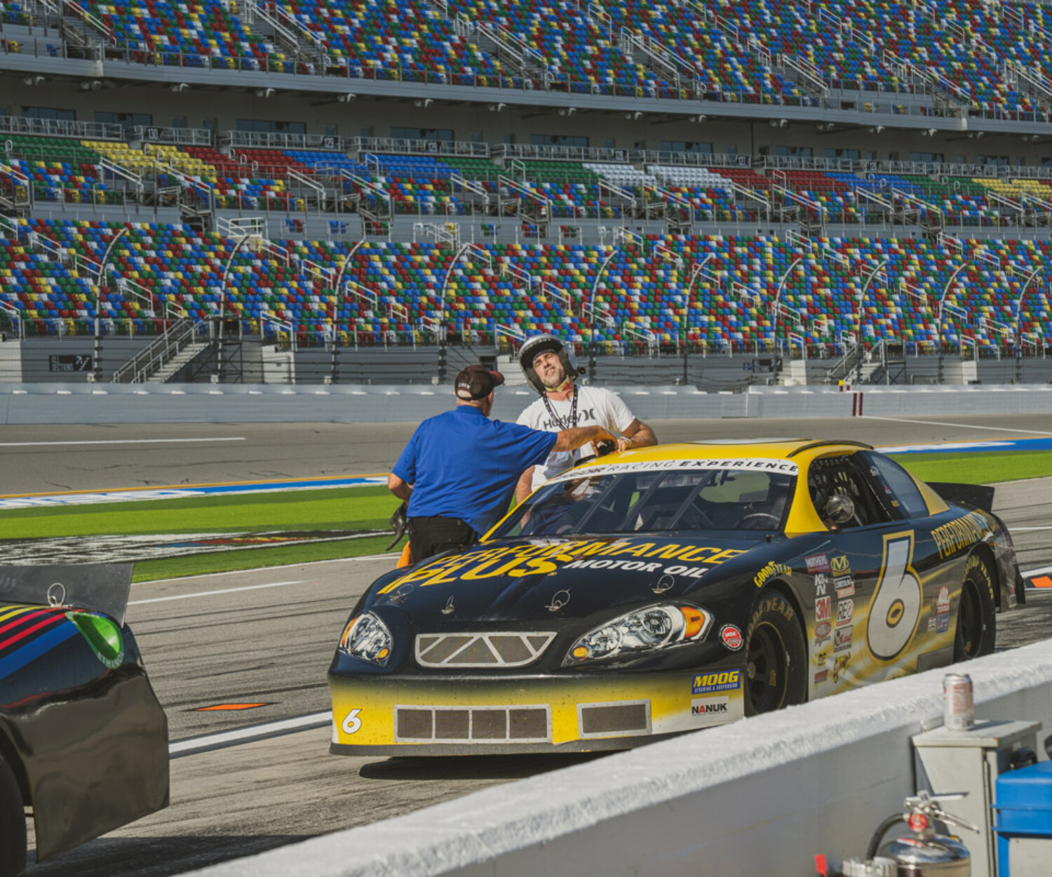 Jay, Car Sick after 3 laps at 150+