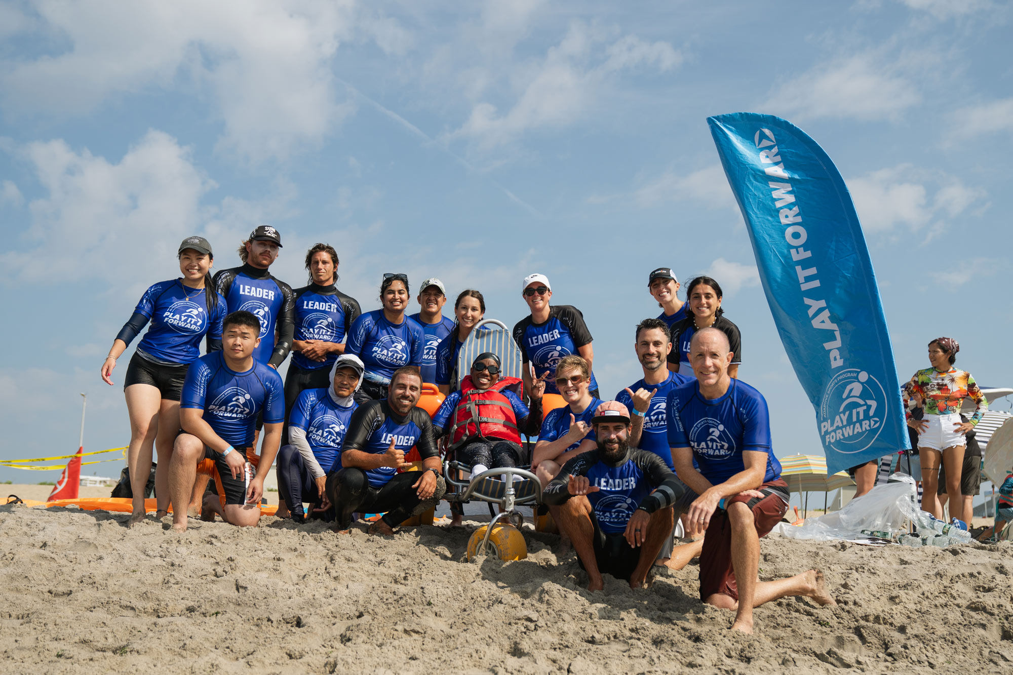 Play It Forward Blue Team - Photo: Jason Belsky