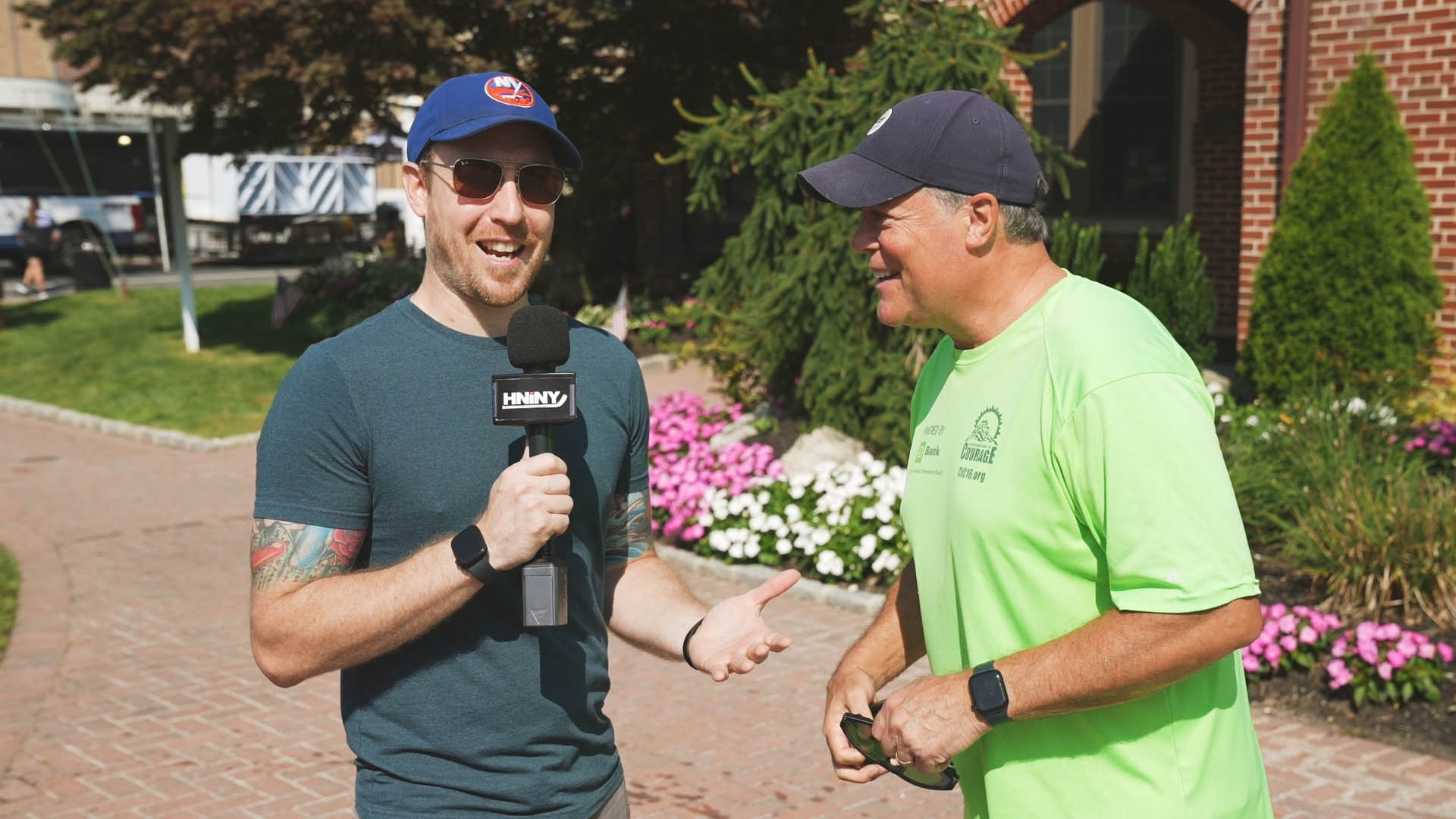 Sean Cuthbert - Hockey Night In NY / Pat LaFontaine