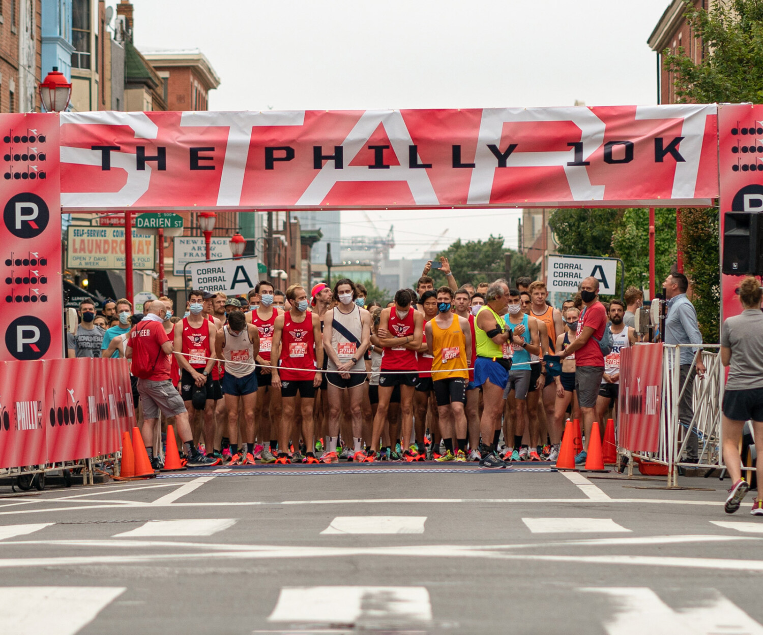 Philly 10K Starting Line