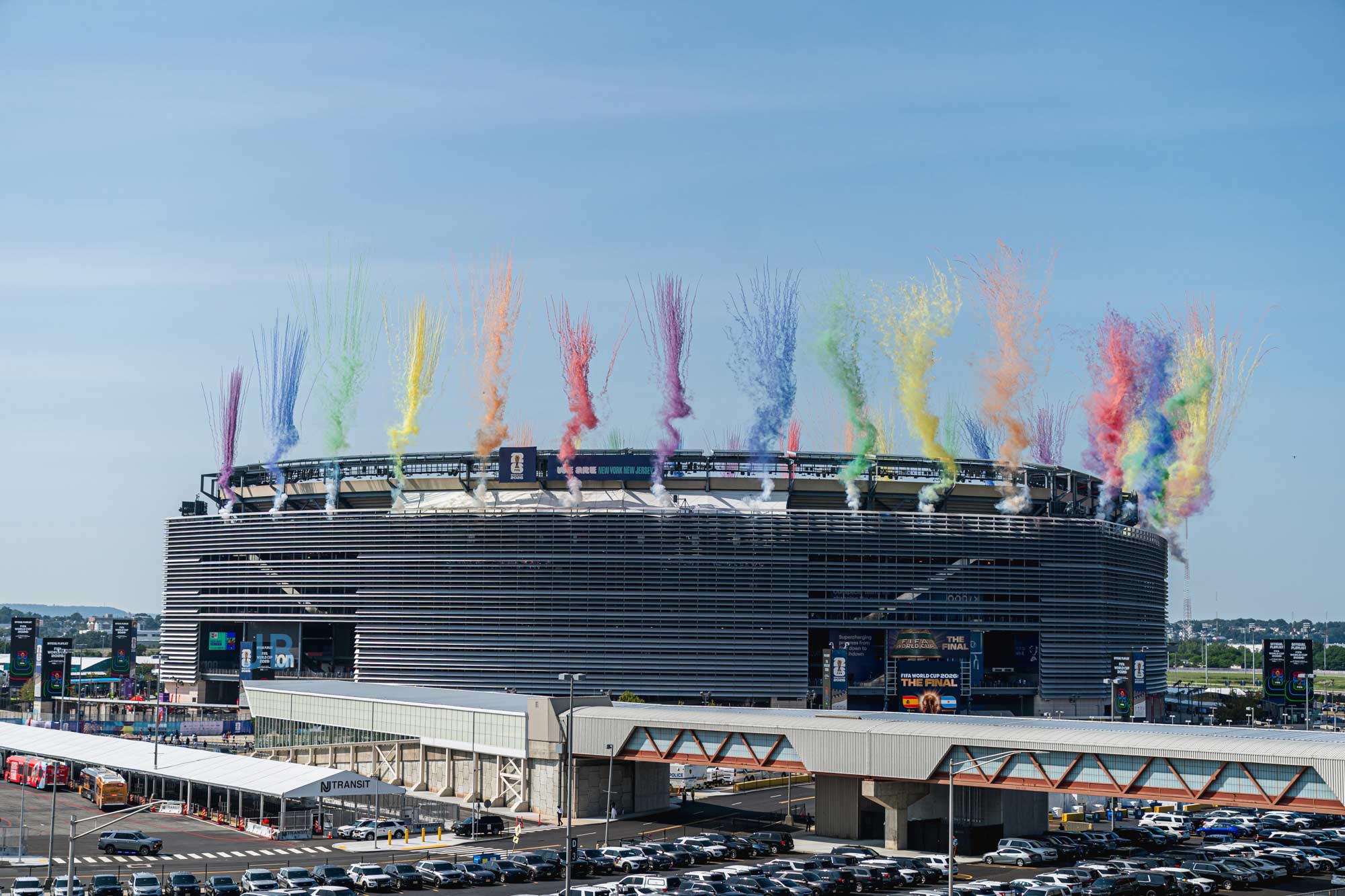 MetLife Halftime Fireworks