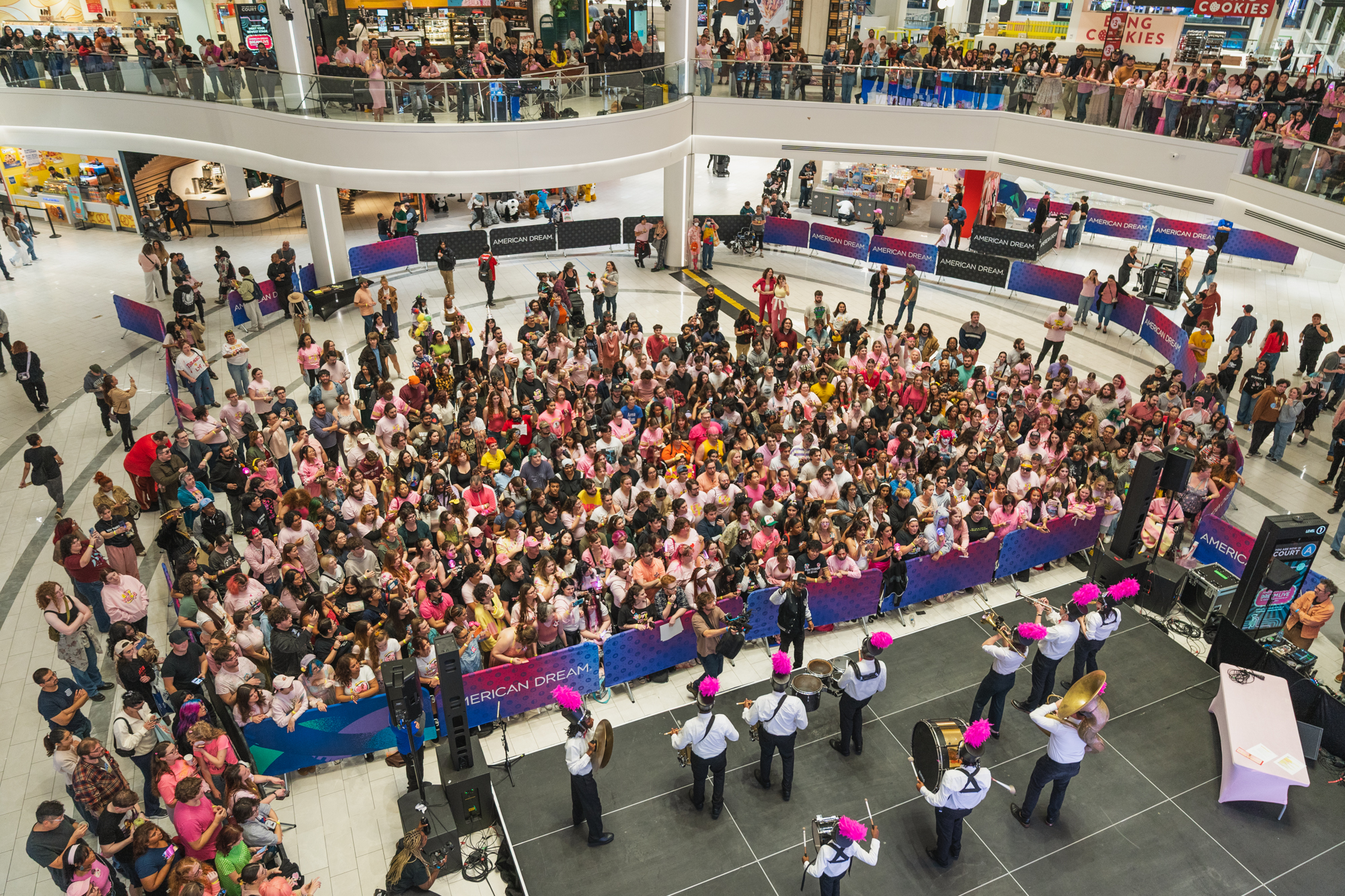 The infamous Court A of American Dream Mall
