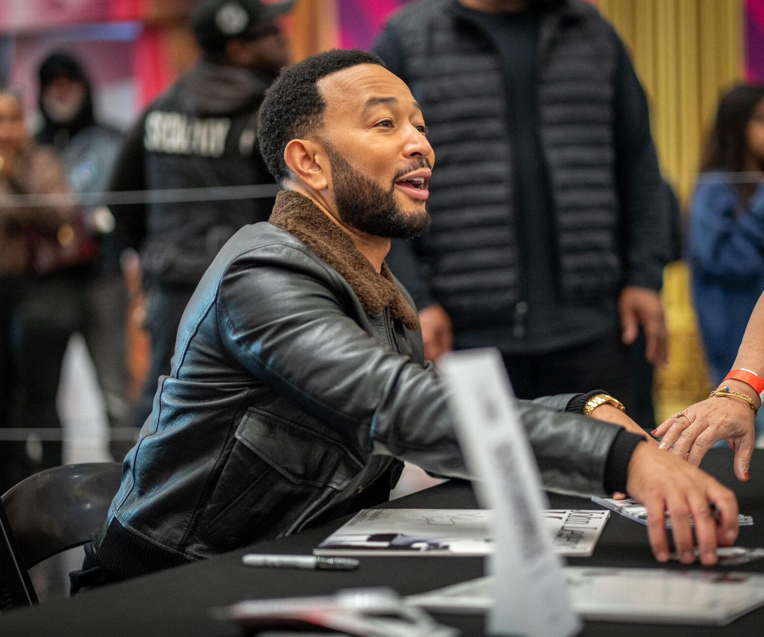 John Legend Meet and Greet Experience At American Dream Mall